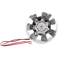 SANON Ventilador de Escape Montado en La Pared 30W Bajo Nivel de Ruido Hogar Baño Cocina Garaje Suministro de…